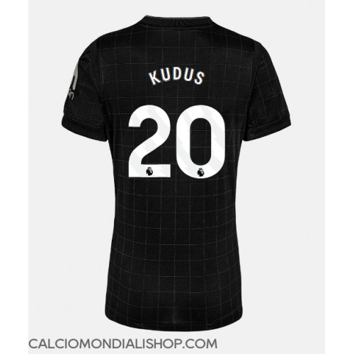 Maglie da calcio Tottenham Hotspur Mohammed Kudus #20 Seconda Maglia Femminile 2025-26 Manica Corta